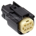 Picture of NAMZ 07-23 Molex MX-150 6-Position Female Connector R Side Handlebar Control - Black HD 72414-07BK