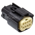 Picture of NAMZ 07-23 V-Twin VRSAW-CR-CX Models Molex MX-150 8-Position Female Connector - Blk HD 72479-07BK