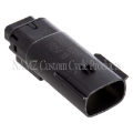 Picture of NAMZ 07-23 FLHRC Models Right Side Handlebar Ctrl Molex MX-150 3-Position Male - Blk HD 72511-07BK