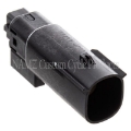 Picture of NAMZ 07-23 V-Twin XL 1200 & 883 Models Molex MX-150 4-Position Male Connector - Blk HD 72175-07BK