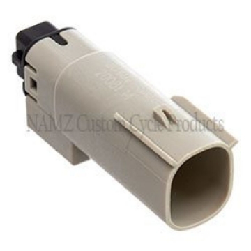 Picture of NAMZ 07-23 V-Twin Molex MX-150 4-Position Male Connector - Gray HD 72415-07GY