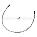 Picture of NAMZ Oil Sending Harness Cover SS Braided & Clear Coated - Stock Length