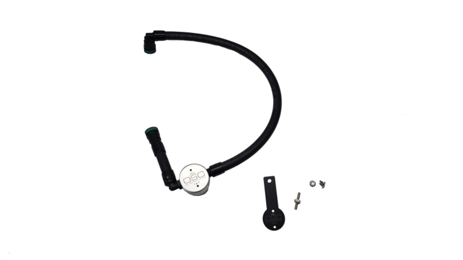 Picture of J&L 16-24 Dodge Durango - Jeep Grand Cherokee 3-6L Oil Separator 3-0 Passenger Side - Clear Anod