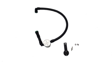 Picture of J&L 16-24 Dodge Durango - Jeep Grand Cherokee 3-6L Oil Separator 3-0 Passenger Side - Clear Anod