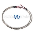 Picture of NAMZ Turn Signal Harness 24in- SS Braided & Clear Coated - For Triple Tree Mounted Signals