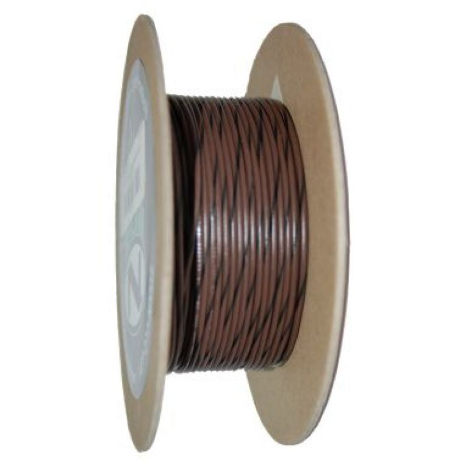 Picture of NAMZ OEM Color Primary Wire 100ft- Spool 20g - Brown-Black Stripe