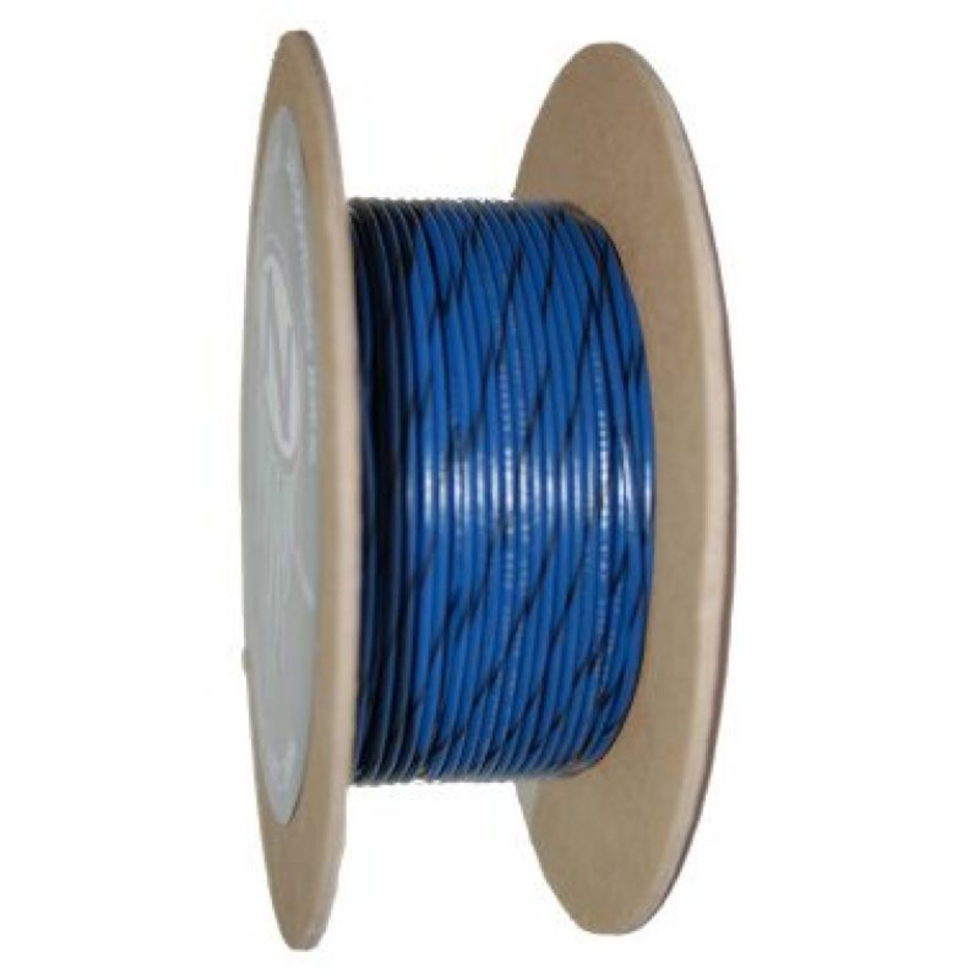 Picture of NAMZ OEM Color Primary Wire 100ft- Spool 18g - Blue-Black Stripe