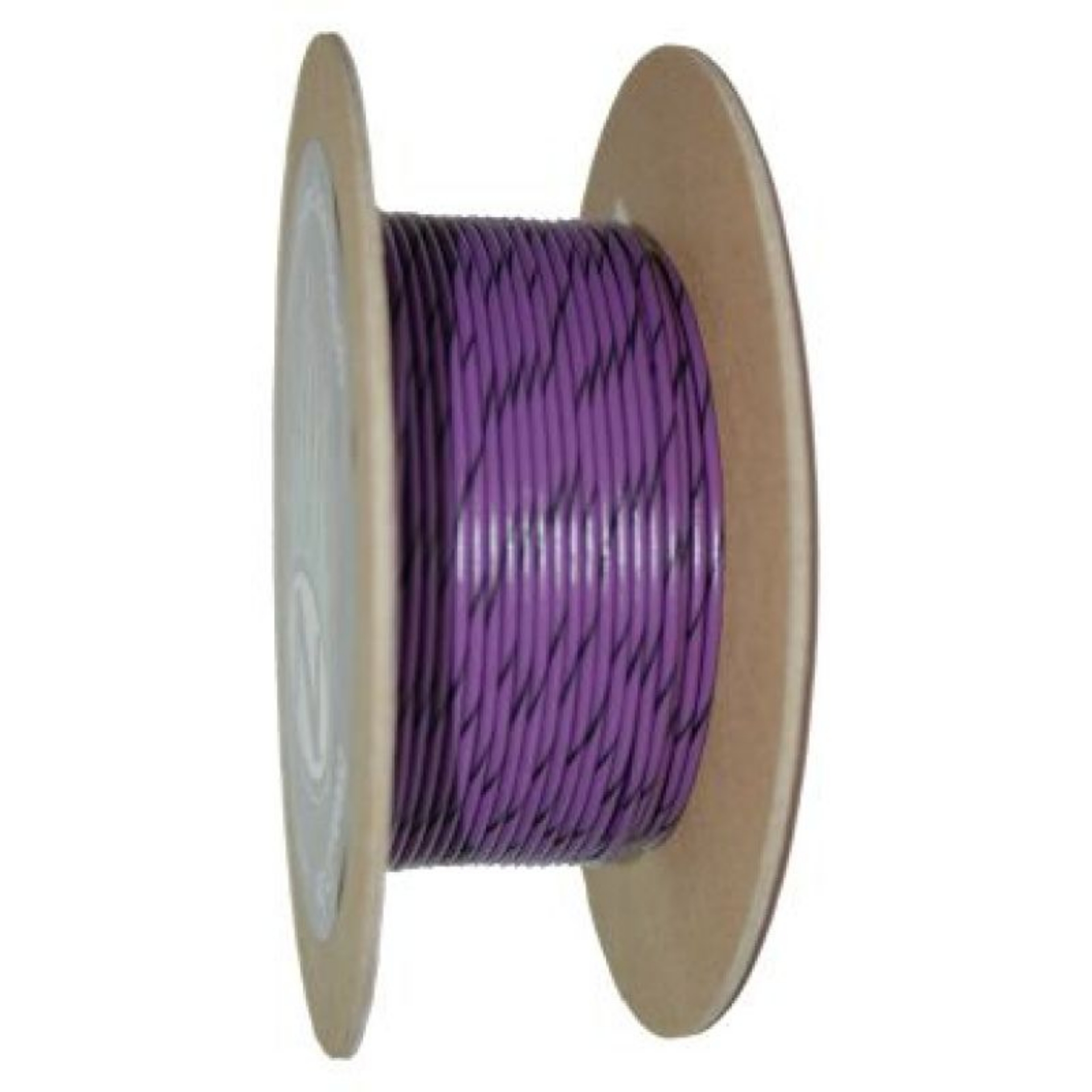 Picture of NAMZ OEM Color Primary Wire 100ft- Spool 20g - Violet-Black Stripe