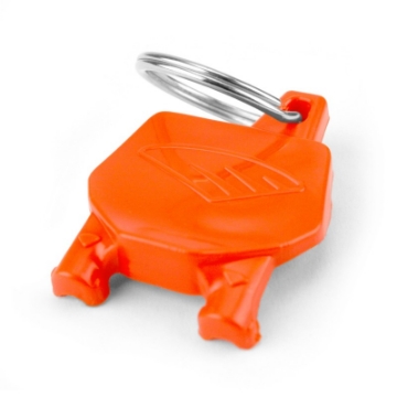 Picture of Cycra Key Ring with Number Plate - Orange