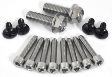 Picture of Cycra Replacement Hardware Series 1 - Black-Silver