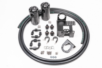 Picture of Radium Engineering 90-05 Mazda MX-5 Dual Catch Can Kit Fluid Lock