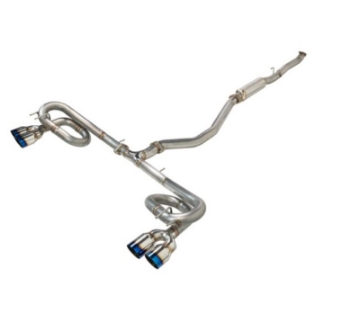 Picture of Remark 2022+ Honda Civic Hatchback Sport Touring FL1 Link Loop Catback Exhaust Burnt Stainless Tip