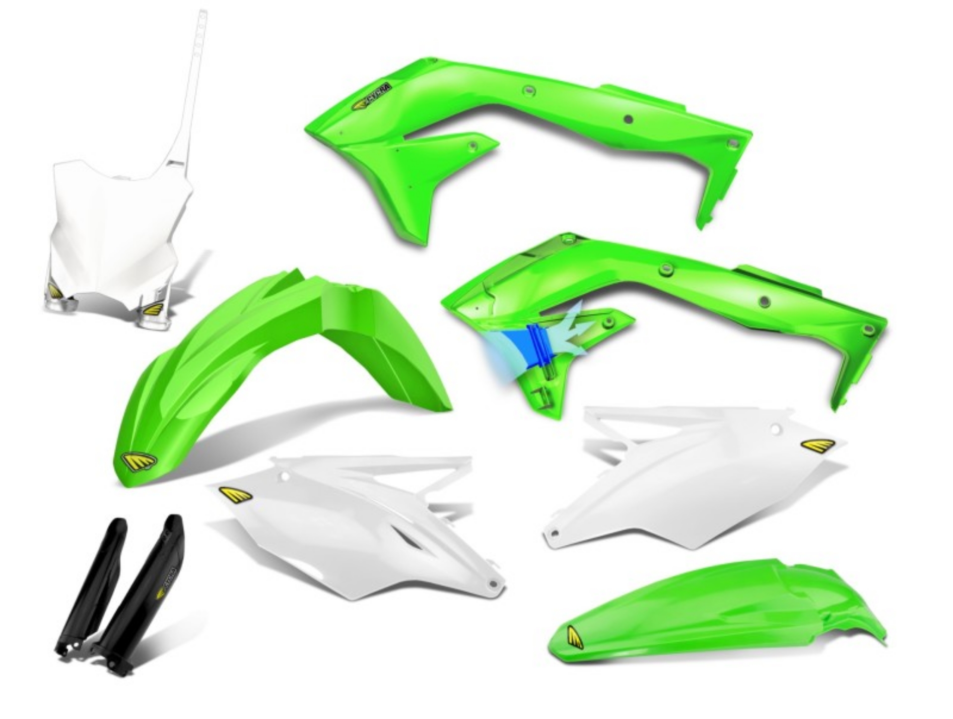 Picture of Cycra 16-18 Kawasaki KX450F Powerflow Full Body Kit - OEM Color