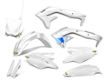 Picture of Cycra 17-20 Kawasaki KX250F Powerflow Full Body Kit - White