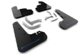 Picture of Rally Armor 24-25 Subaru Impreza Black UR Mud Flap w- Light Blue Logo