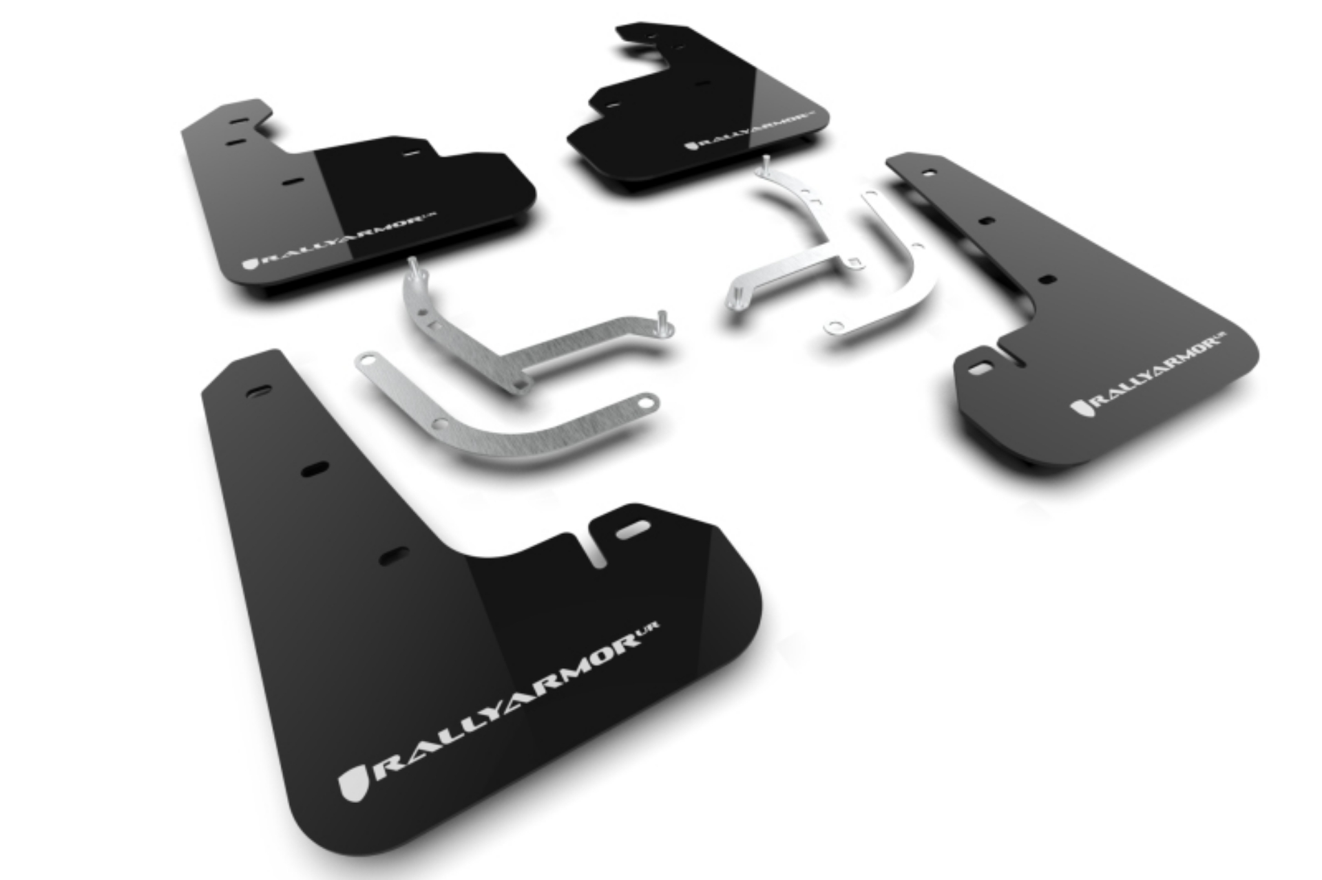 Picture of Rally Armor 24-25 Subaru Impreza Black UR Mud Flap w- White Logo