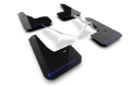 Picture of Rally Armor 23-25 Acura Integra A-Spec Black UR Mud Flap W-Blue Logo No Drilling Req