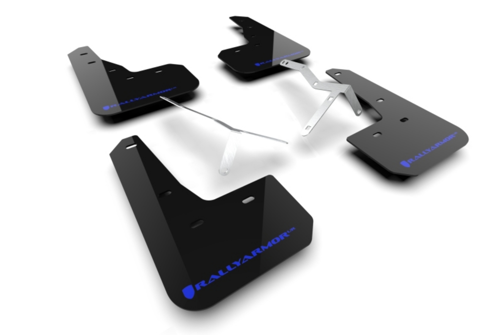 Picture of Rally Armor 23-25 Acura Integra A-Spec Black UR Mud Flap W-Blue Logo No Drilling Req