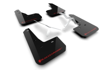Picture of Rally Armor 23-25 Acura Integra A-Spec Black UR Mud Flap W-Red Logo No Drilling Req