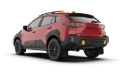 Picture of Rally Armor 24-25 Subaru Crosstrek Wilderness Only Black UR Mud Flap W-Red Logo - No Drilling Req