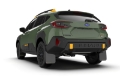 Picture of Rally Armor 24-25 Subaru Crosstrek Wilderness Only Black UR Mudflap W-Wild-Orange Logo No Drill Re