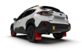 Picture of Rally Armor 24-25 Subaru Crosstrek Wilderness Only Red UR Mud Flap W-Black Logo - No Drilling Req