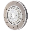 Picture of SHW 2020 Audi RSQ3 2-5L Front Cross-Drilled Lightweight Brake Rotor European Model 4M0615301BJ