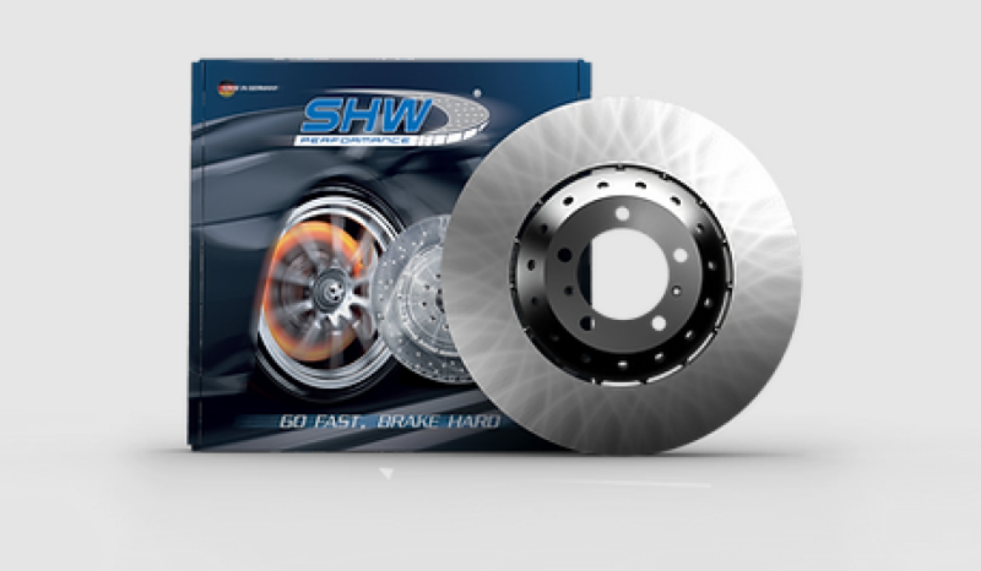 Picture of SHW 18-22 Audi RS5 2-9L Front Smooth Lightweight Brake Rotor 4M0615301AM