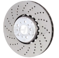 Picture of SHW 18-21 BMW M5 4-4L Left Front Cross-Drilled Lightweight Brake Rotor 34117991101