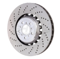 Picture of SHW 13-16 BMW M5 4-4L Left Front Cross-Drilled Lightweight Brake Rotor 34112284101