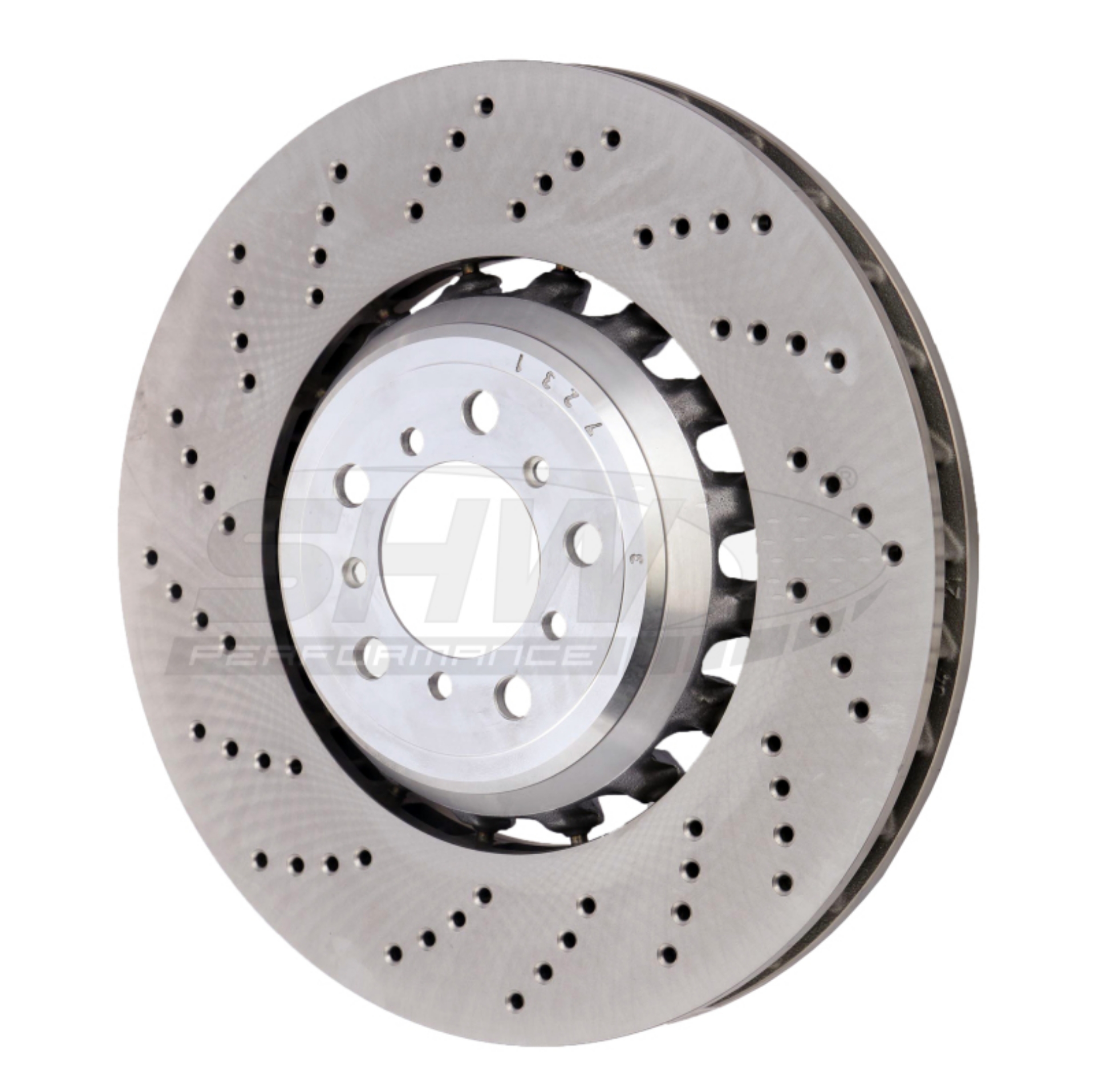 Picture of SHW 19-21 BMW M2 Competition 3-0L w-o Ceramic Brakes Left Front Drilled LW Brake Rotor 34118072017