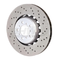 Picture of SHW 15-18 BMW M3 3-0L Right Front Cross-Drilled Lightweight Brake Rotor 34112284810