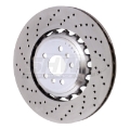 Picture of SHW 18-21 BMW M5 4-4L Left Rear Cross-Drilled Lightweight Brake Rotor 34217991103