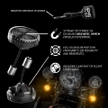 Picture of XK Glow Pro Series MotoTurnz - 1156 Flat Style Front