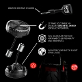 Picture of XK Glow Pro Series MotoTurnz - 1156 Flat Style Rear