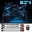 Picture of XK Glow Strips Single Color XKGLOW LED Accent Light Motorcycle Kit Light Blue - 10xPod + 4x8In