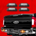Picture of XK Glow Strobe Pod Lights w- Traffic Modes Ultra LEDs Multiple Modes + Solid On - White + Amber 4pc
