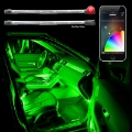 Picture of XK Glow Flex Strip Million Color XCHROME Smartphone App Controlled Undercar Kit 6x10In