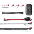 Picture of XK Glow New Style 8x24In Tubes XKchrome Car Standard Kit w- Dual-Mode Dash Mount Controller