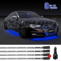 Picture of XK Glow Tube Single Color Underglow LED Accent Light Car-Truck Kit Blue - 8x24In