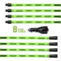 Picture of XK Glow Tube Single Color Underglow LED Accent Light Car-Truck Kit Green - 8x24In