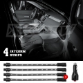 Picture of XK Glow Single Color XKGLOW UnderglowLED Accent Light Car-Truck Kit White - 4x8In