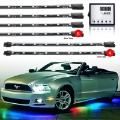 Picture of XK Glow 3 Million Color XKGLOW LED Accent Light Car-Truck Kit 8x24In + 4x12In Tubes