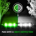 Picture of XK Glow RGBW Light Bar High Power Offroad Work-Hunting Light w- Bluetooth Controller 14In