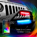 Picture of XK Glow RGBW Light Bar High Power Offroad Work-Hunting Light w- Bluetooth Controller 14In