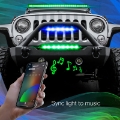 Picture of XK Glow RGBW Light Bar High Power Offroad Work-Hunting Light w- Bluetooth Controller 20In