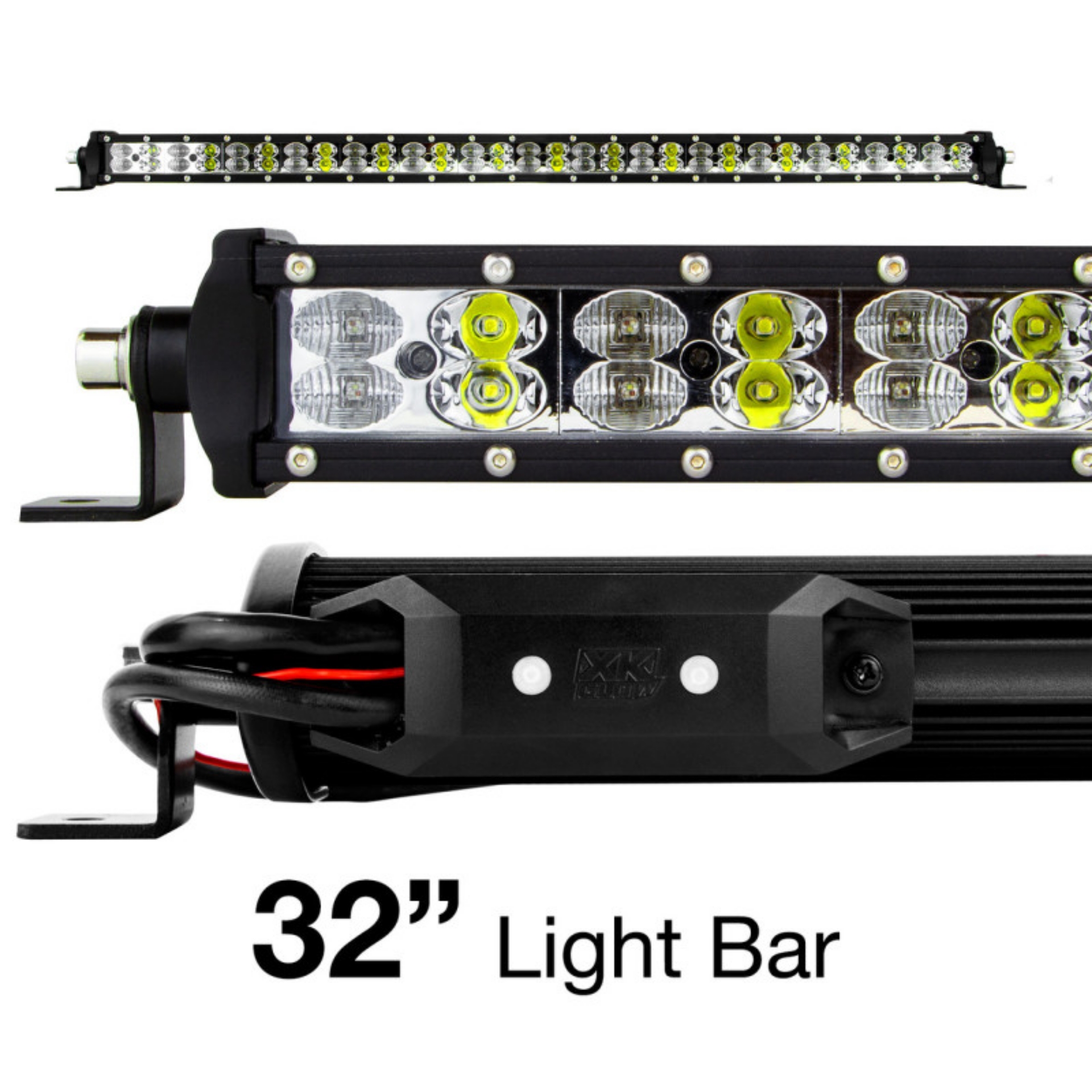 Picture of XK Glow RGBW Light Bar High Power Offroad Work-Hunting Light w- Bluetooth Controller 32In
