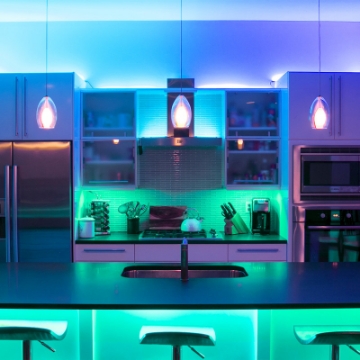 Picture of XK Glow Tubes Million Color XKCHROME App Controlled Home Indoor & Outdoor LED Light Kit 4x12In