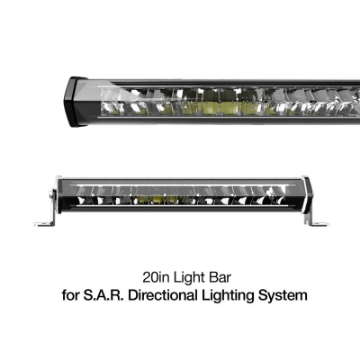 Picture of XK Glow White Housing SAR Light Bar - Emergency Search and Rescue Light 20In