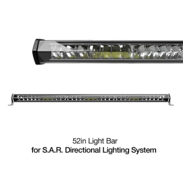 Picture of XK Glow White Housing SAR Light Bar - Emergency Search and Rescue Light 52In
